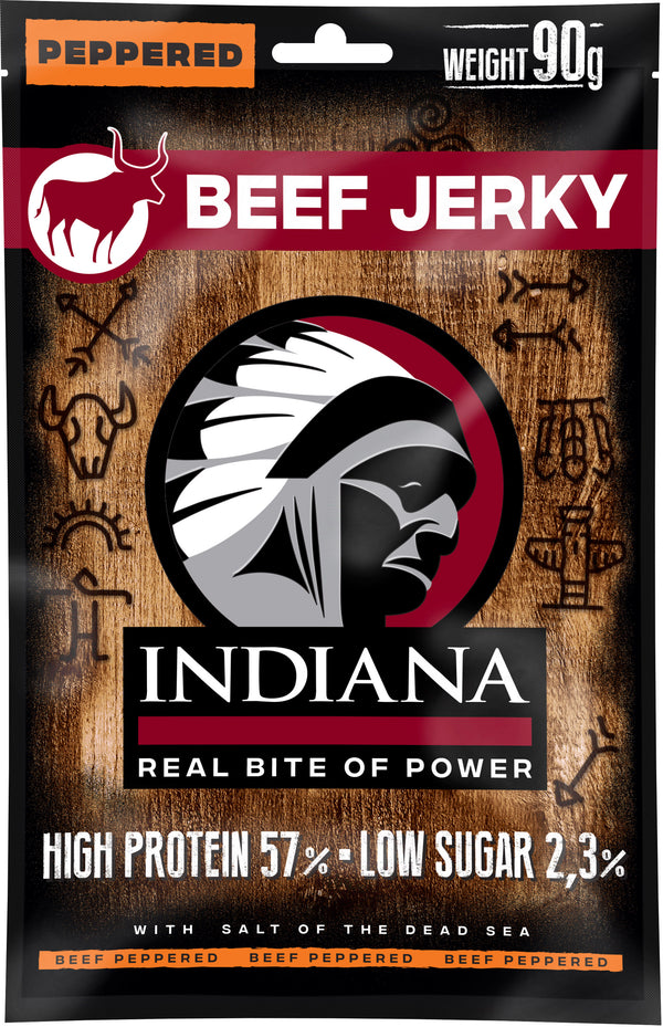 Indiana Beef Jerky Peppered