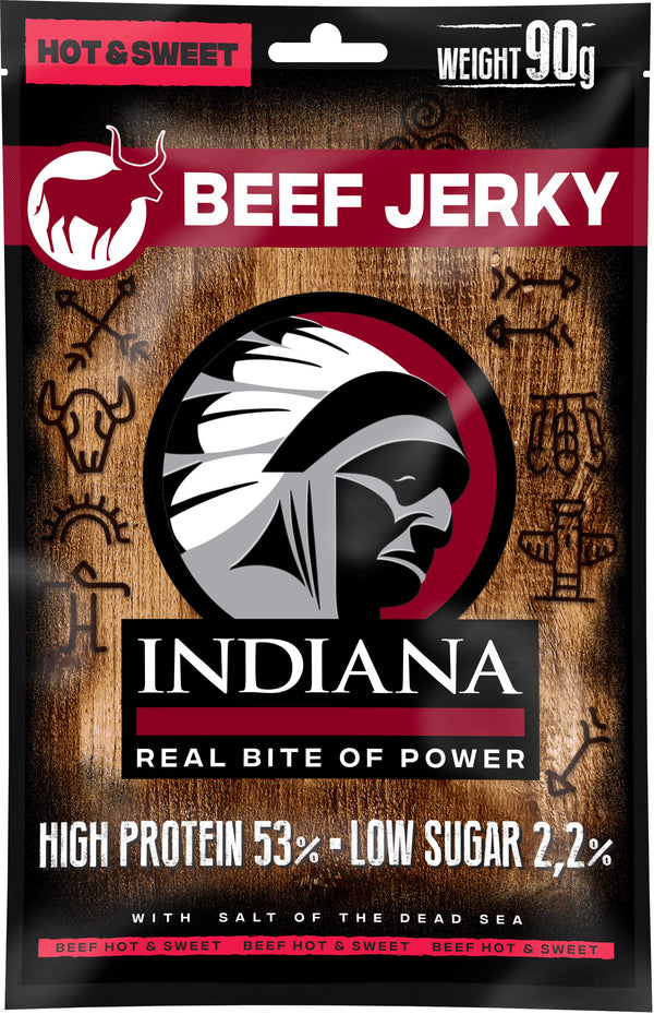 Indiana Beef Jerky Hot & Sweet