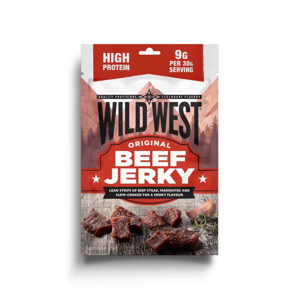 Wild West, Beef Jerky, Original