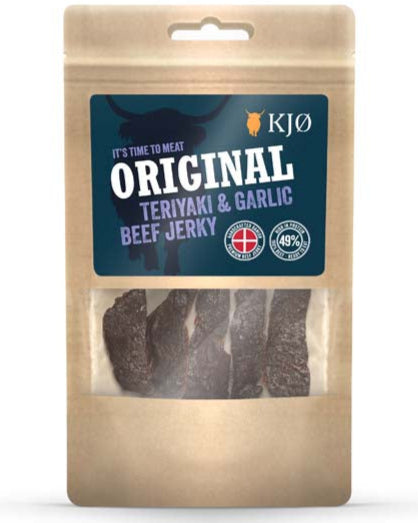 KJØ Teriyaki & Garlic Beef Jerky