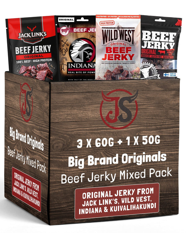Big Brand Originals Beef Jerky Mixed Pack (230g)
