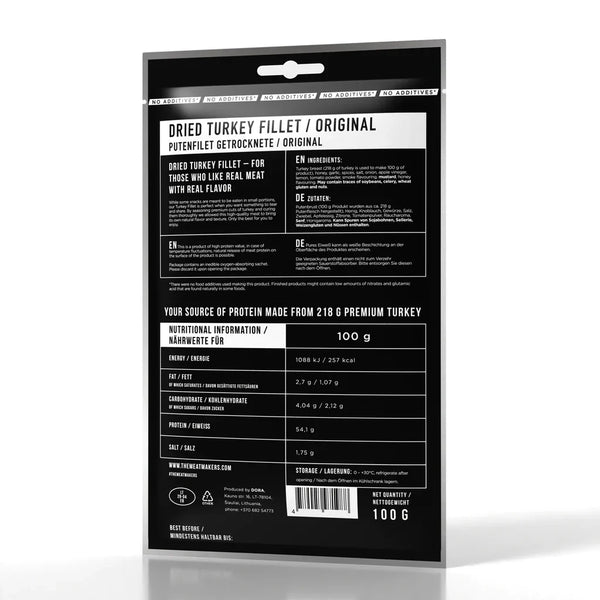 Meat Makers Turkey Dried Fillet 100g