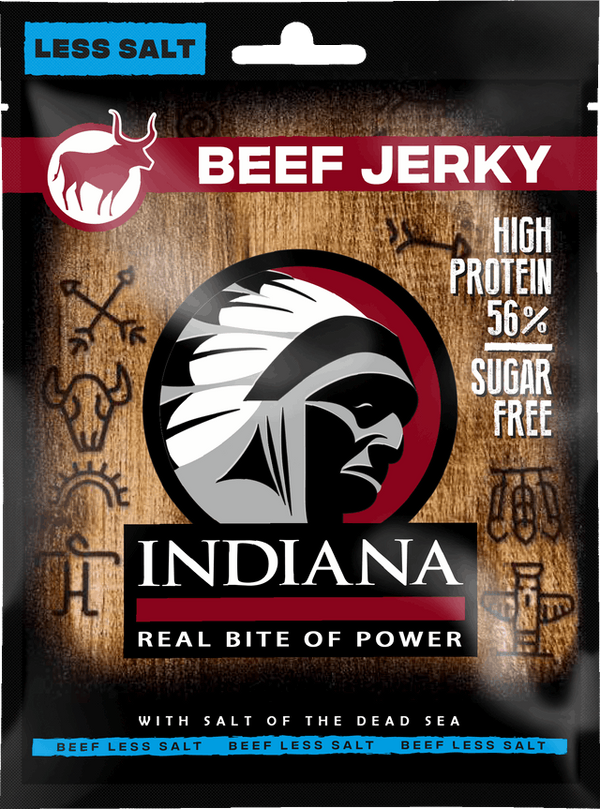 Indiana Jerky Beef Less Salt