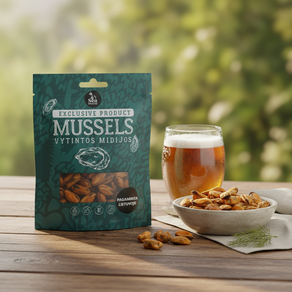 Sea Snacks Dried Mussels