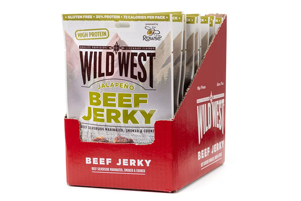 Wild West Beef Jerky Jalapeno