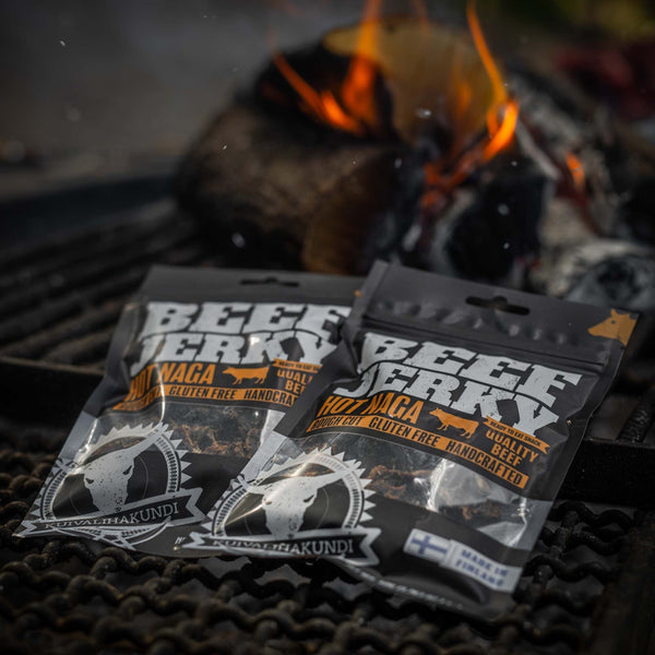 Kuivalihakundi Beef Jerky Hot Naga 50g - Jerky Store Europe