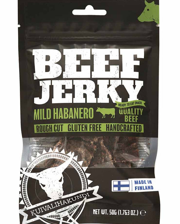 Kuivalihakundi Beef Jerky Mild Habanero
