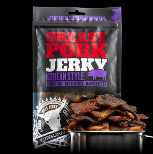 Kuivalihakundi Greasy Pork Jerky Koreansk Stil, 150 g pose