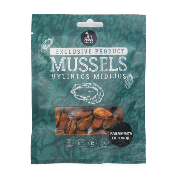Sea Snacks Dried Mussels