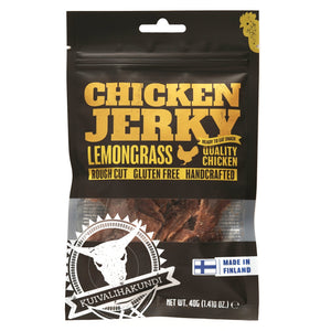 Kuivalihakundi Kylling Jerky med Sitrongress, finsk kyllingjerky