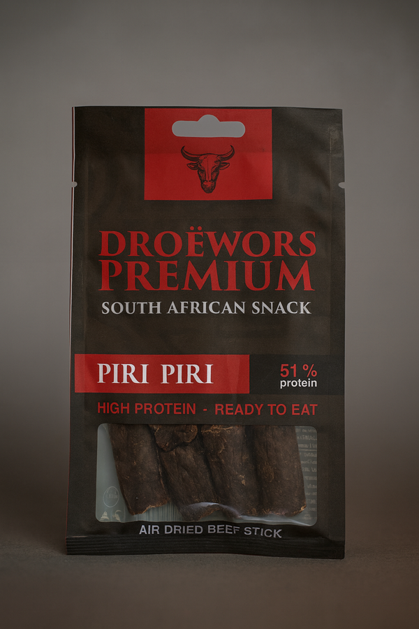 Biltong Premium Droëwors Piri Piri
