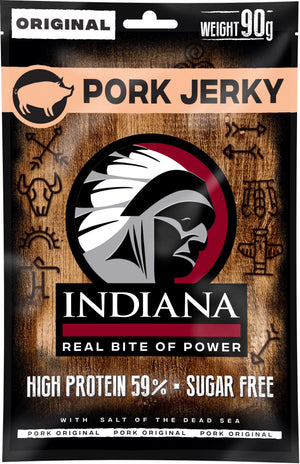 Indiana tørket svinefilet (Pork Jerky) Original