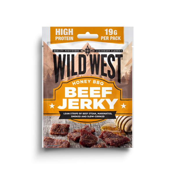 Wild West Beef Jerky Honey BBQ
