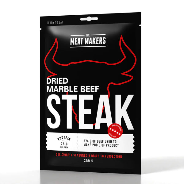 The Meat Makers Dried Marble Beef Steak 200g