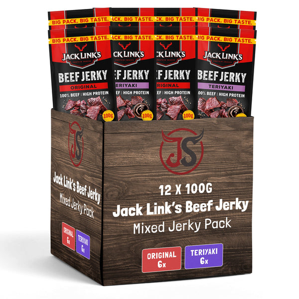 Jack Link's Beef Jerky Mix 12 x 100g