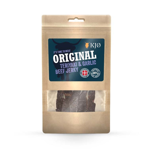 KJØ Teriyaki & Garlic Beef Jerky