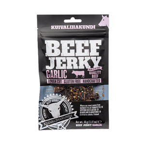 Kuivalihakundi Beef Jerky med Hvitløk, finsk beef jerky