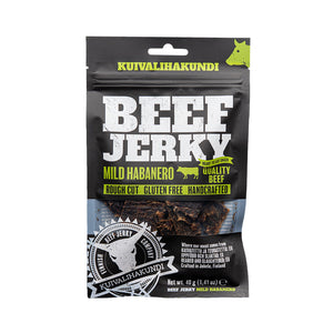 Kuivalihakundi Beef Jerky Mild Habanero, finsk beef jerky med habanero