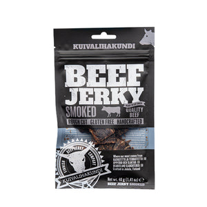 Kuivalihakundi Beef Jerky Røkt, røkt finsk beef jerky