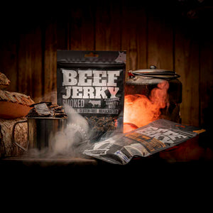 Kuivalihakundi Beef Jerky Roekt naerbilde