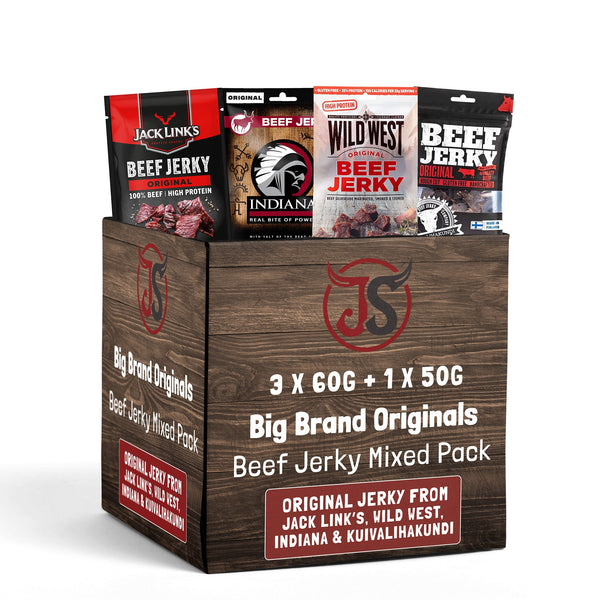 Big Brand Originals Beef Jerky Mixed Pack (230g)