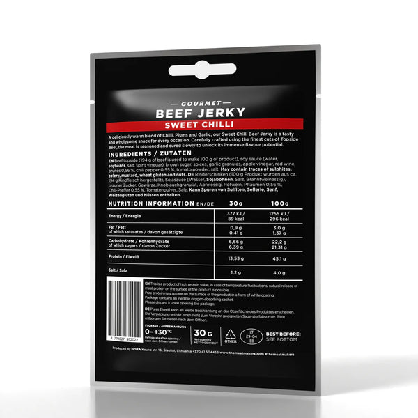 Meat Makers Beef Sweet Chilli Gourmet 30g