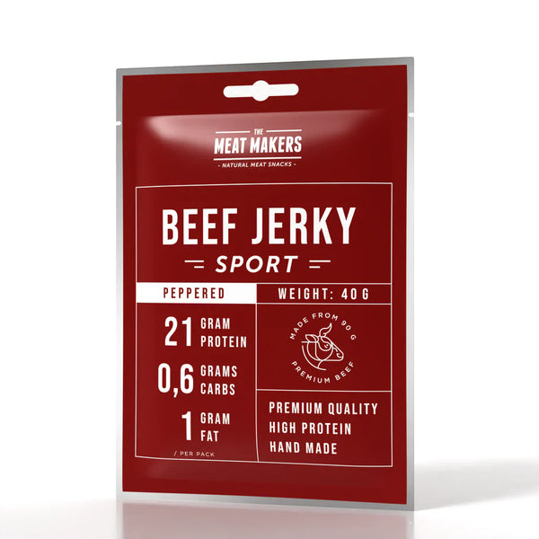 Meat Makers Beef Peppered Sports 40g