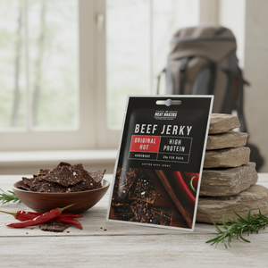 Meat Makers Beef Jerky Hot 25g i bruk
