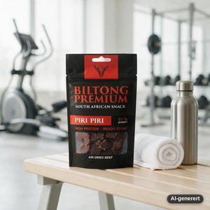 Biltong Premium Piri Piri i bruk