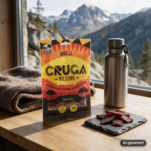 Cruga Biltong Chili i bruk