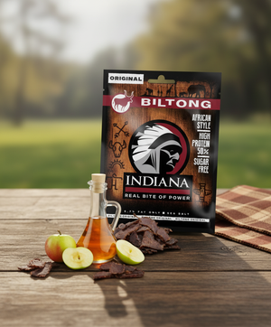 Indiana Biltong Original i bruk