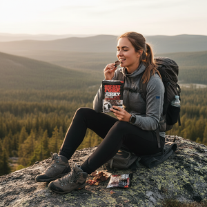 Kuivalihakundi Pork Jerky Roekt BBQ i bruk