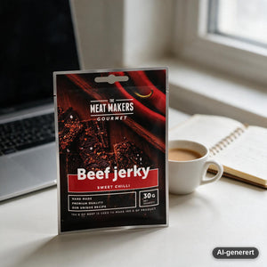 Meat Makers Gourmet Beef Sweet Chilli 30g i bruk