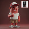 Chuck mascot beef-steak-original-100g
