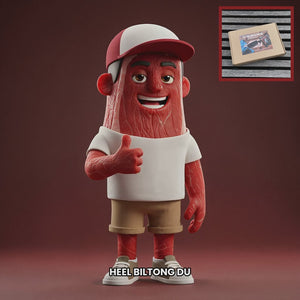 Chuck mascot indiana-cut-your-own-biltong-box-125g