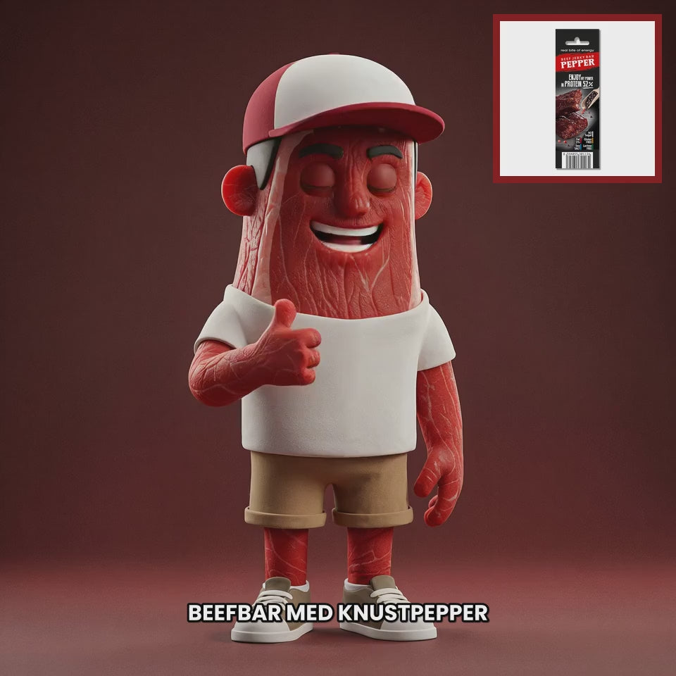Chuck mascot pepper-beef-jerky-bar-25g