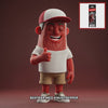 Chuck mascot pepper-beef-jerky-bar-25g