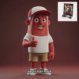 Chuck mascot indiana-jerky-beef-peppered NO