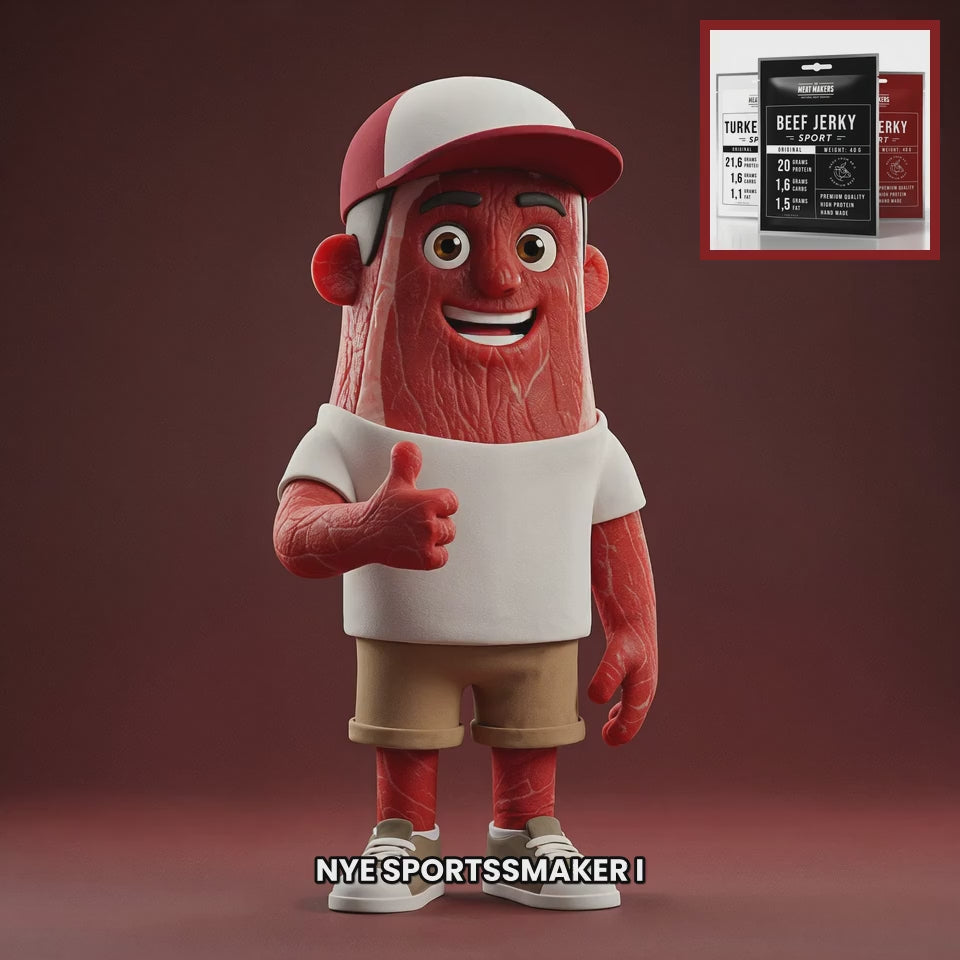Chuck mascot meat-makers-beef-jerky-sports-mix