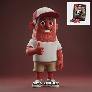 Chuck mascot indiana-jerky-beef-hot-sweet NO