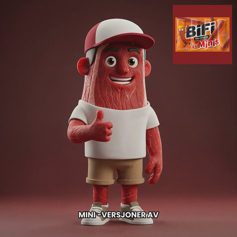 Chuck mascot bifi-minis-4pk