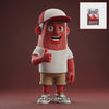 Chuck mascot wild-west-wagyu-beef-jerky NO