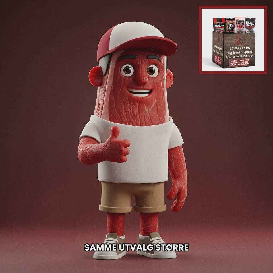 Chuck mascot big-brand-originals-beef-jerky-mixed-pack-125g-copy