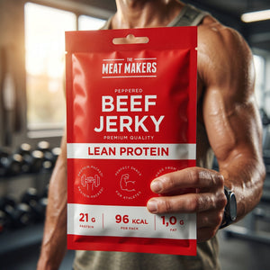 Meat Makers Sports Okse med Pepper 40g treningssnack
