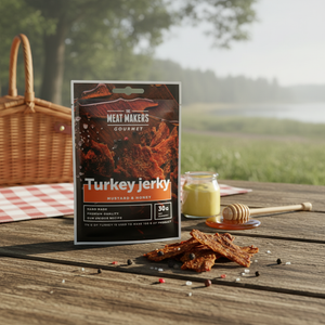 Meat Makers Gourmet Kalkun med Sennep og Honning 30g i bruk