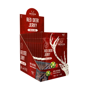 Renjer Hjort Jerky med Chili & Lime