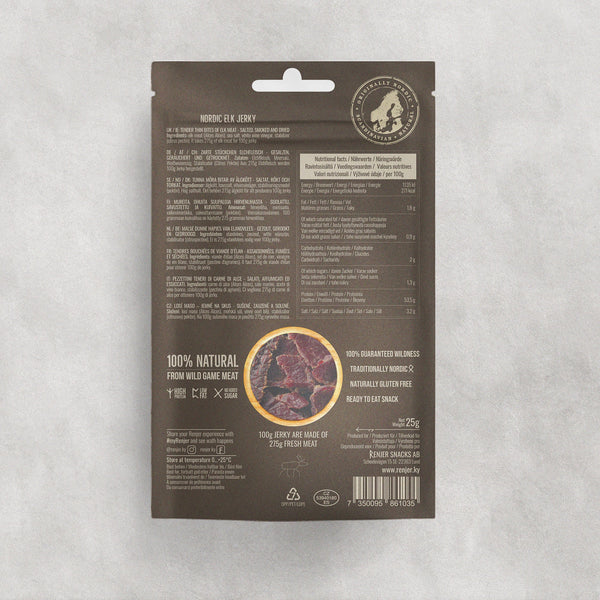Renjer Elk Jerky with Sea Salt