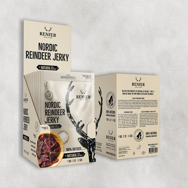 Renjer Reindeer Jerky with Sea Salt